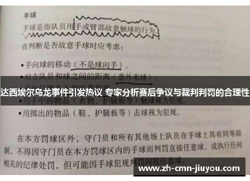 达西埃尔乌龙事件引发热议 专家分析赛后争议与裁判判罚的合理性
