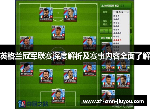 英格兰冠军联赛深度解析及赛事内容全面了解
